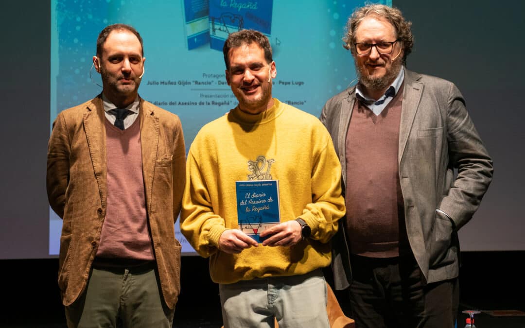 Julio Muñoz ‘Rancio’ presenta «Diario del asesino de la regañá» en la Fundación Cajasol