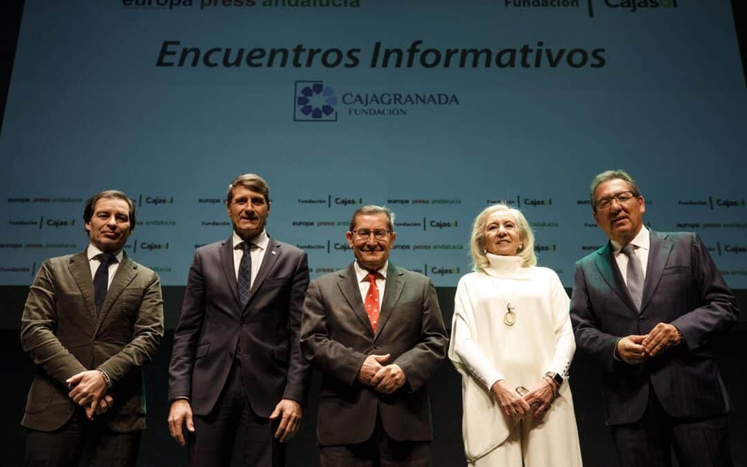 José Entrena, presidente de la Diputación de Granada, abre un nuevo ciclo informativo de Europa Press