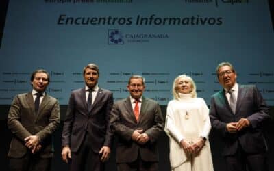 José Entrena, presidente de la Diputación de Granada, abre un nuevo ciclo informativo de Europa Press