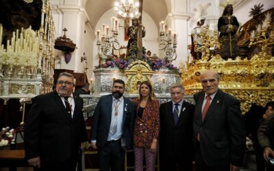 El Nazareno de la Obediencia realiza su primera salida procesional tras su restauración