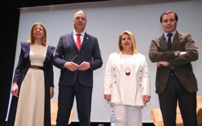 Juan Carlos Ruiz Boix, presidente de la Diputación de Cádiz, en los Encuentros Informativos de Europa Press