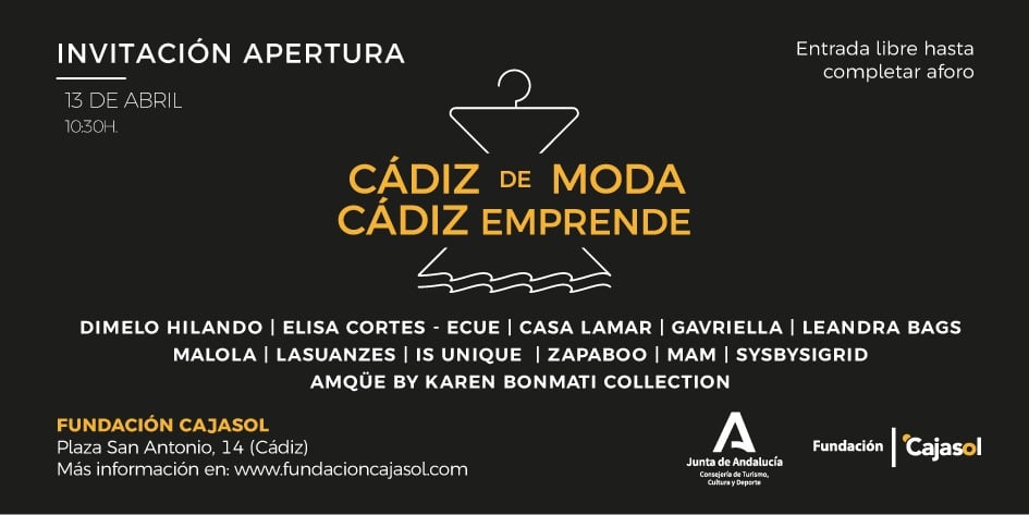 La Fundación Cajasol pone en marcha “Cádiz de Moda, Cádiz Emprende”