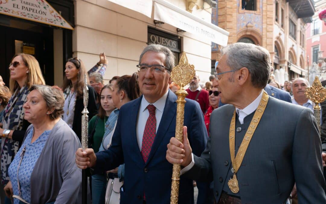 Antonio Pulido acompaña a las Hermandades rocieras de Sevilla