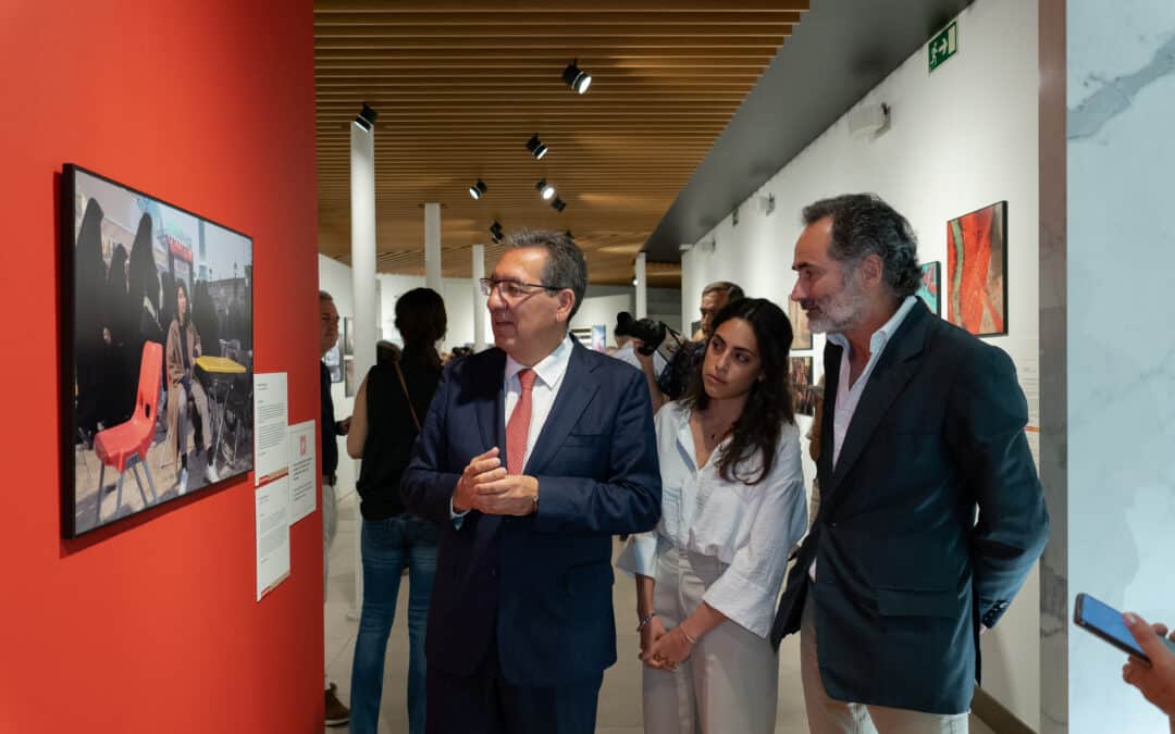 Antonio Pulido asiste a la inauguración de la exposición World Press Photo 2023