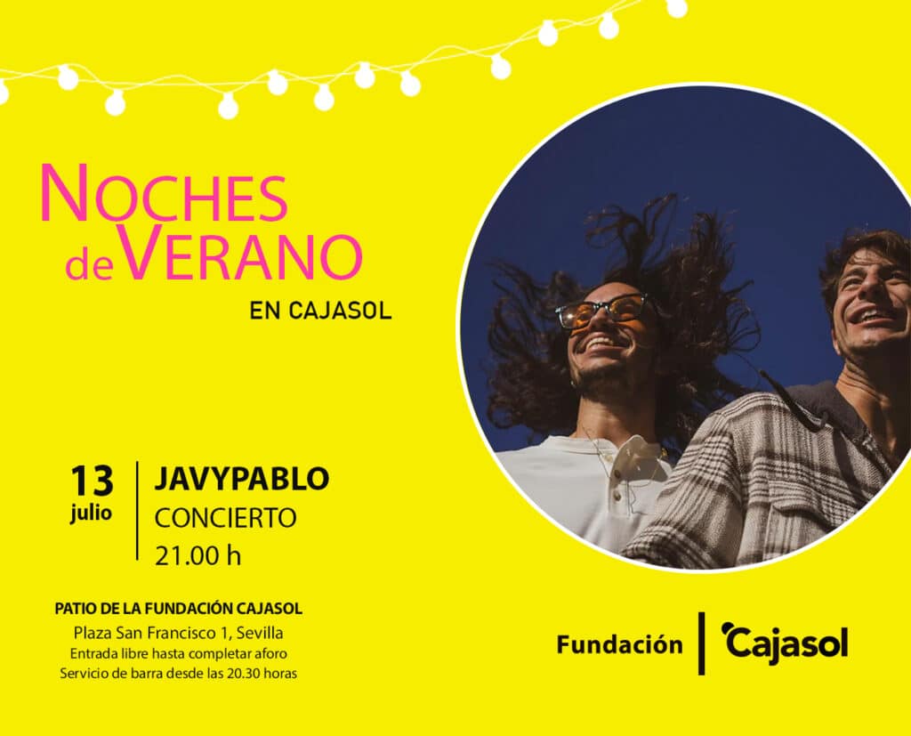 Noches de Verano en Cajasol, propuesta cultural en Sevilla