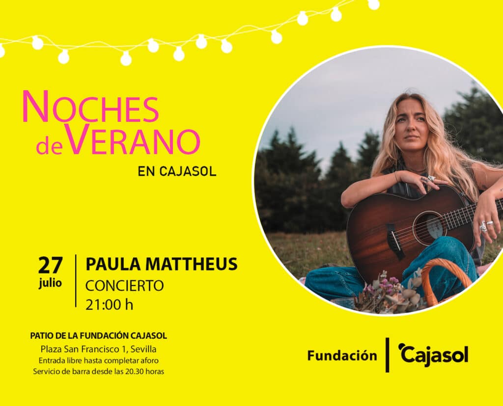 Noches de Verano en Cajasol, propuesta cultural en Sevilla