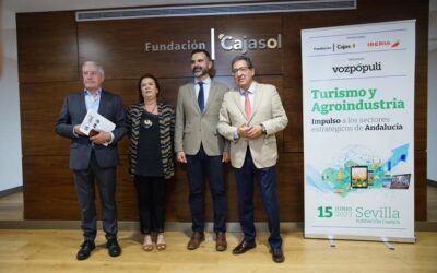 Jornada ‘Turismo y agroindustria. Impulso a los sectores estratégicos de Andalucía’, con Vozpópuli