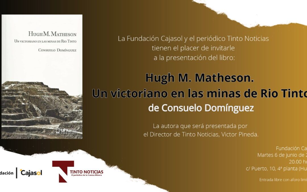 Consuelo Domínguez presenta su libro sobre Hugh M. Matheson en la Fundación Cajasol