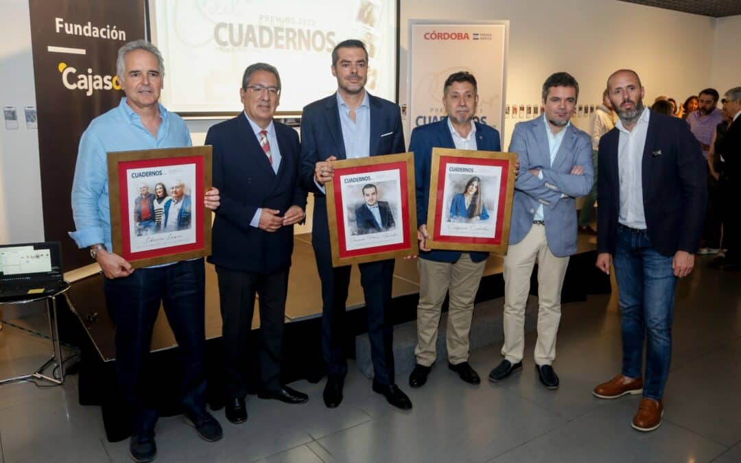 Antonio Pulido participa en la entrega de los Premios Literarios 'Cuadernos del Sur' de Diario Córdoba