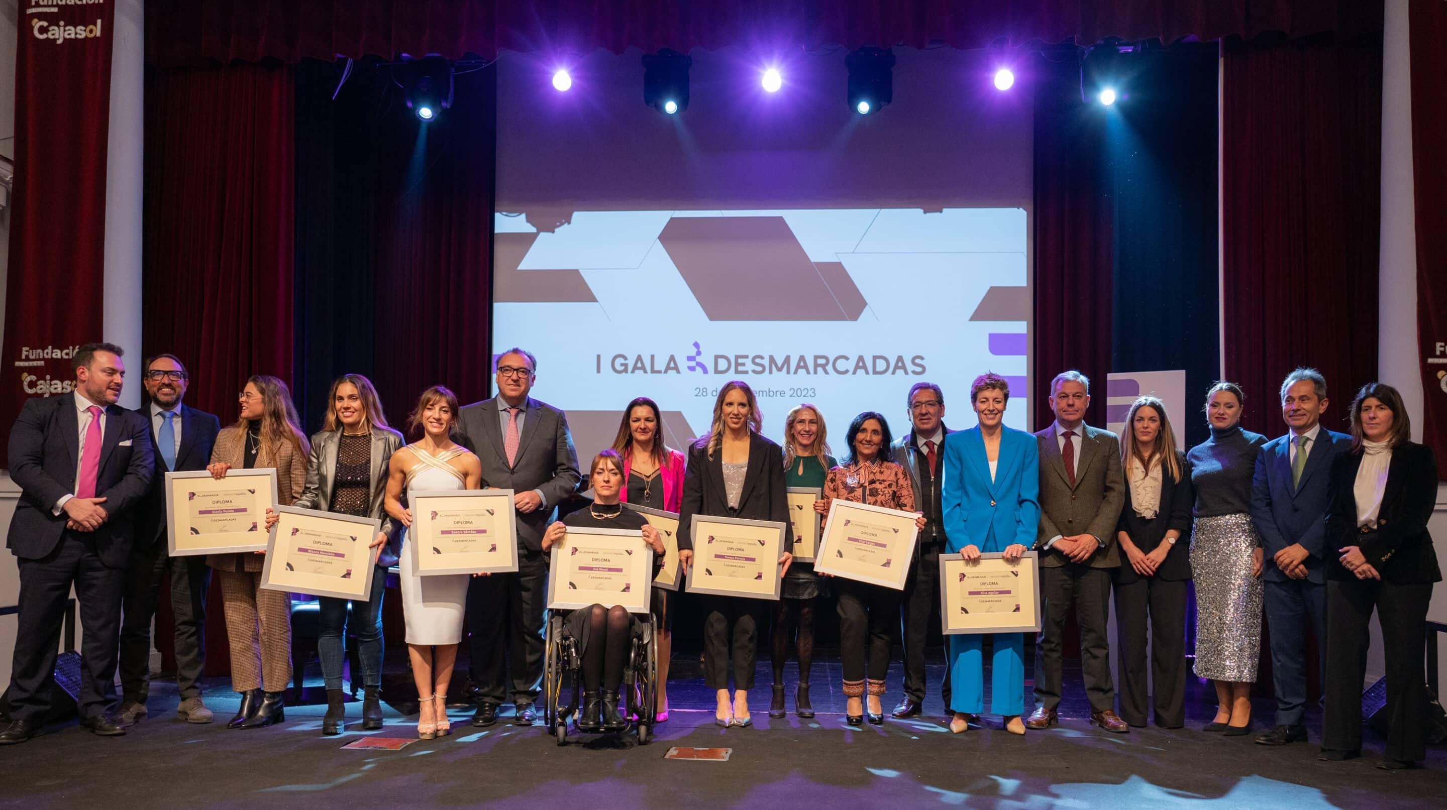 Premios del Deporte Femenino Desmarcadas en Fundación Cajasol