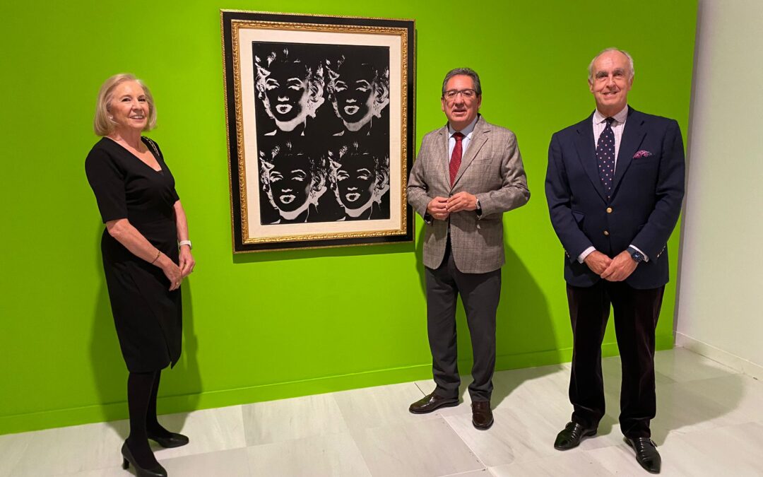 Antonio Pulido inaugura la exposición 'Obras contemporáneas en colecciones privadas' en CajaGranada Fundación