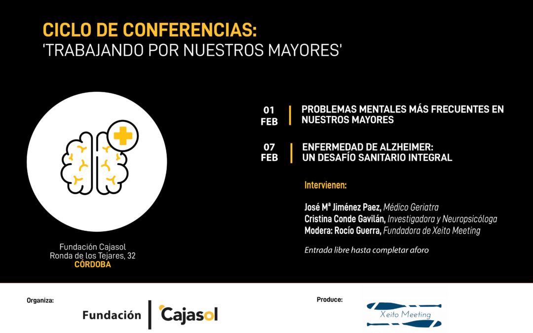 Trabajando por nuestros mayores, ciclo de conferencias en Córdoba