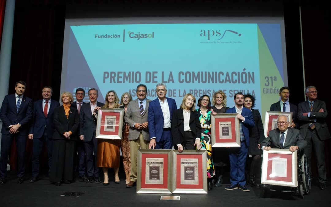 Antonio Pulido asiste al XXXI Premio de la Comunicación de la Asociación de la Prensa de Sevilla