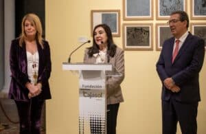 Antonio Pulido y Pilar Miranda inauguran la muestra Picasso Linograbador