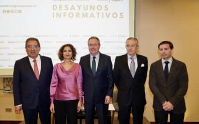 Juan Espadas, secretario general PSOE-A, protagoniza los Encuentros Informativos de Europa Press