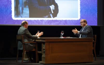 Joaquín Moeckel se sienta con Carlos Navarro Antolín en los ‘Diálogos de Cuaresma’ de Fundación Cajasol