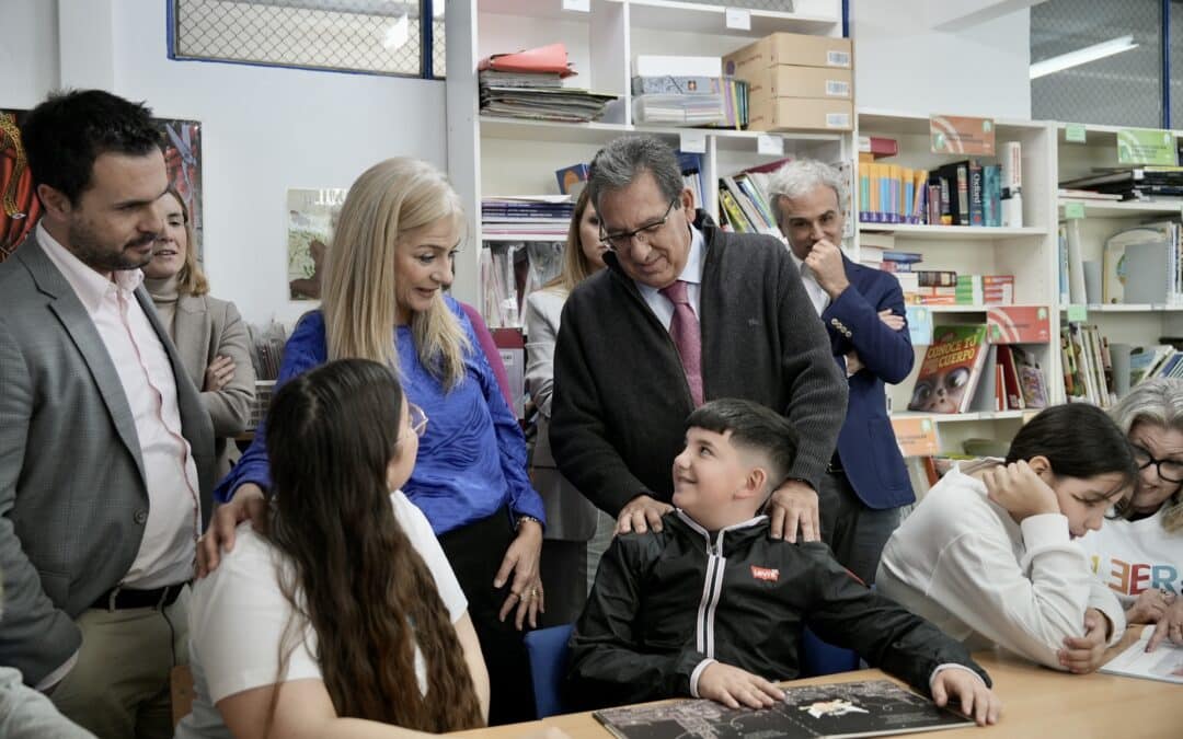 Antonio Pulido celebra el Día del Libro Infantil y Juvenil con Leer+ y la Fundación José Manuel Lara