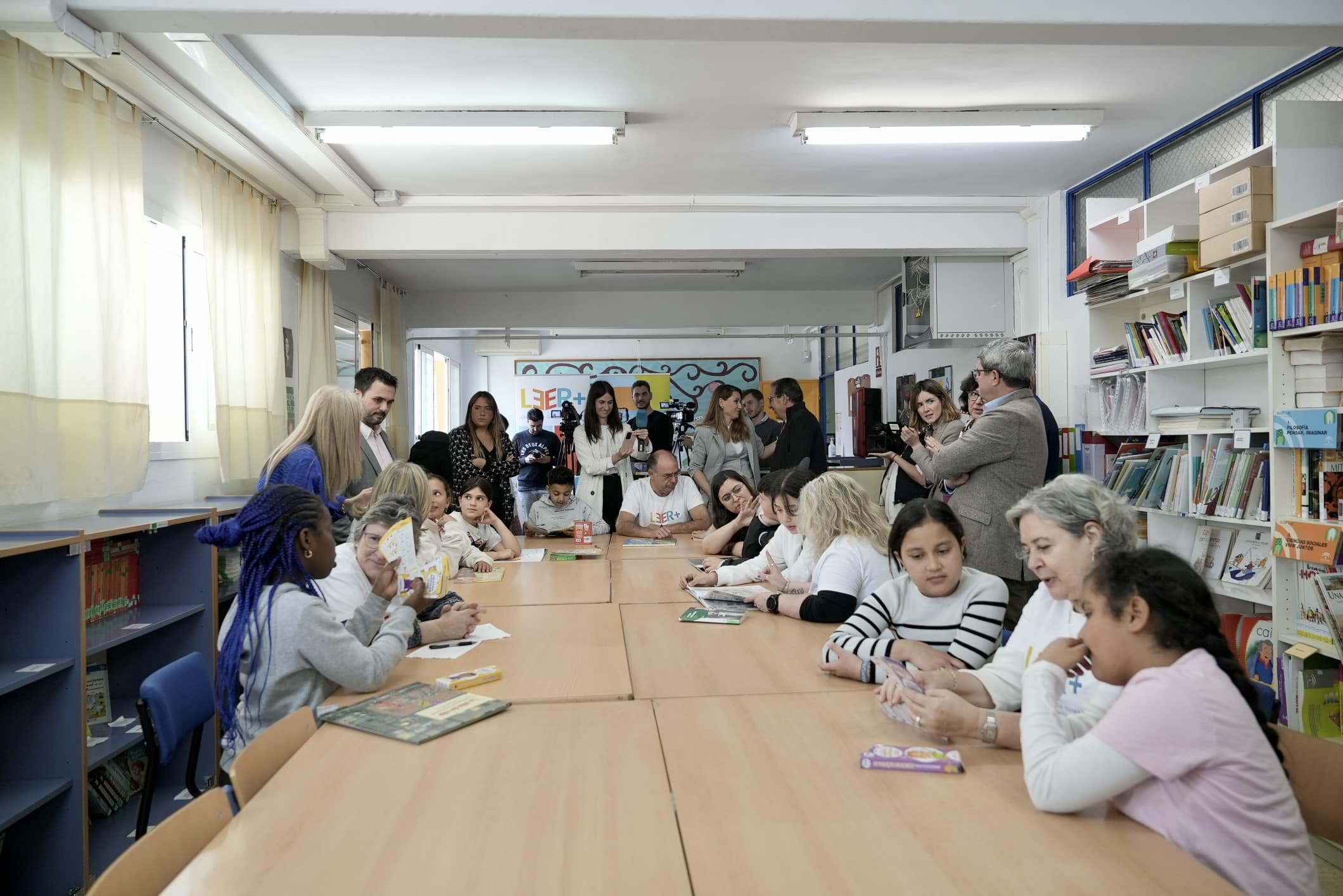 Antonio Pulido celebra el Día del Libro Infantil y Juvenil con Leer+ y la Fundación José Manuel Lara