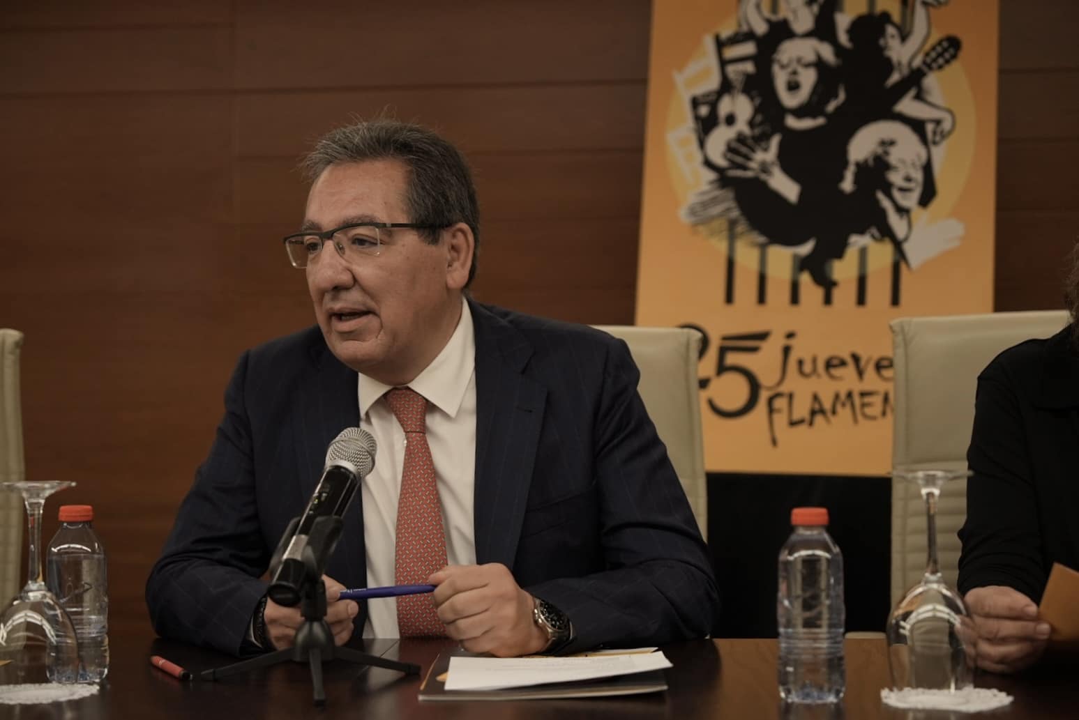 Antonio Pulido presenta la programación del 25 aniversario de los Jueves Flamencos