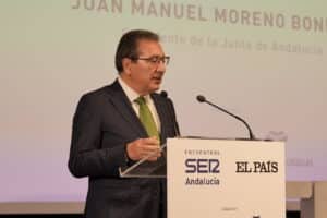 Juan Manuel Moreno y Antonio Pulido Encuentros SER con El País