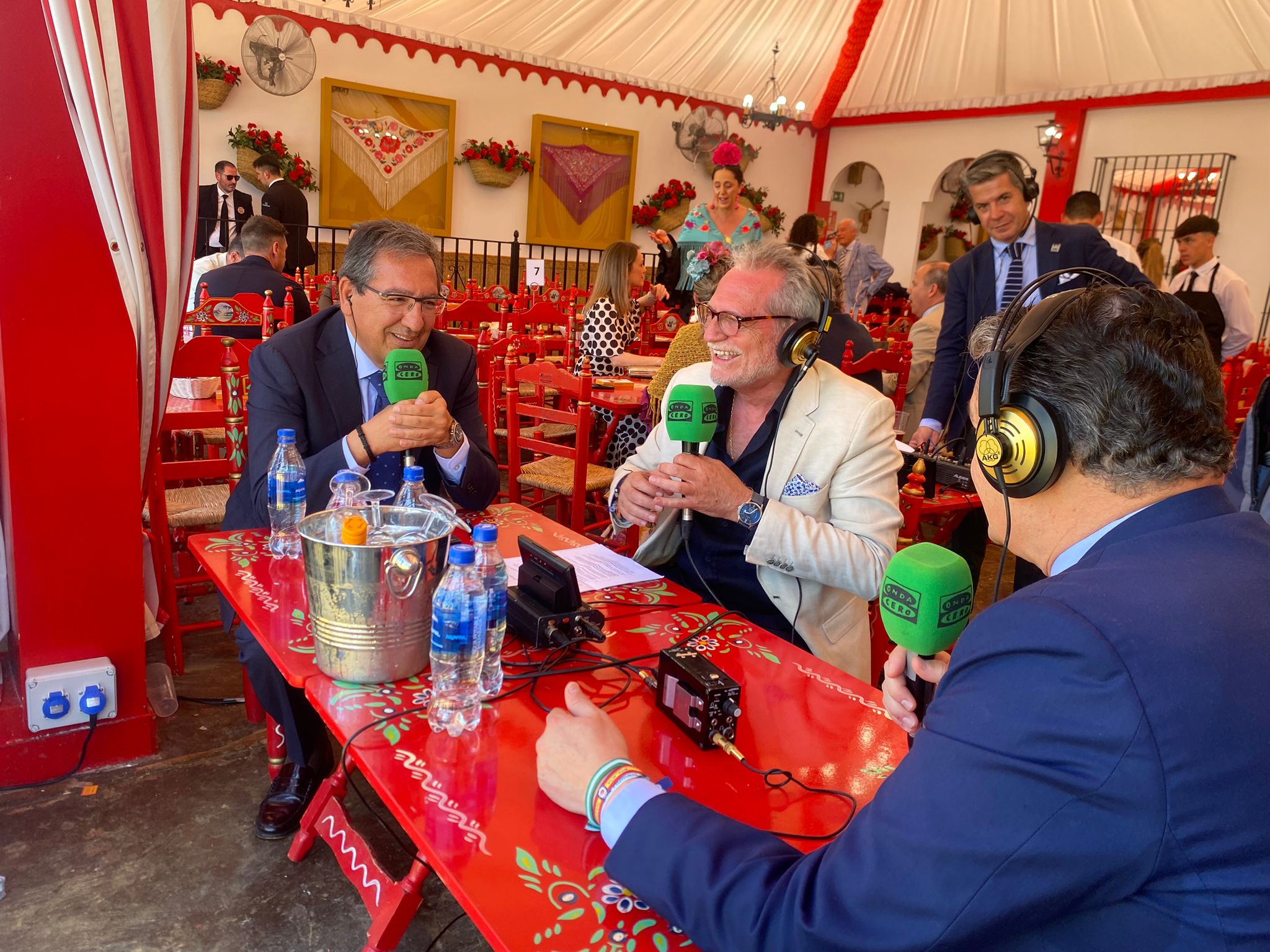 Antonio Pulido y Antonio Sanz en Andalucía en la Onda