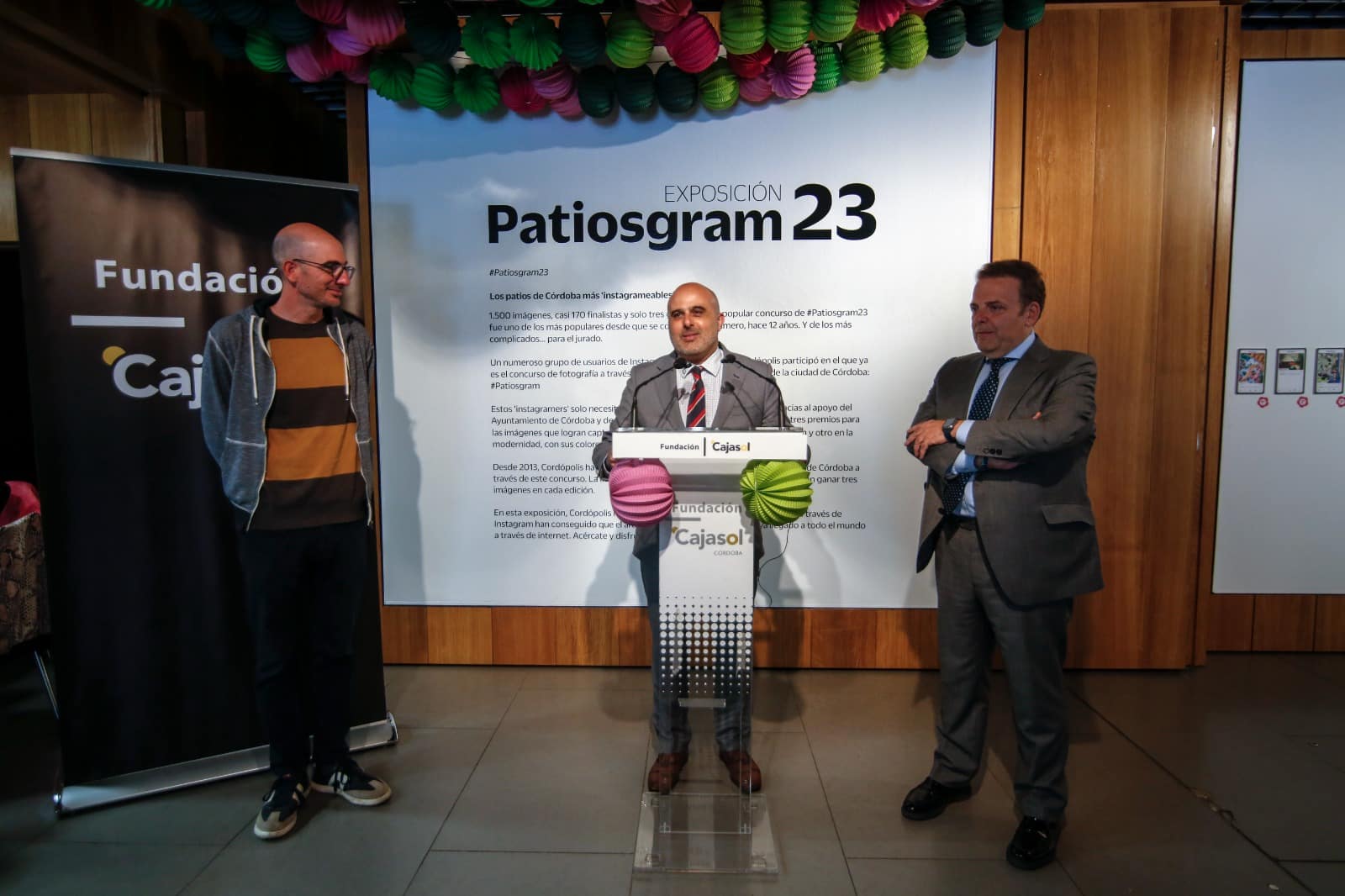 Fundación Cajasol acoge a los 170 finalistas de #Patiosgram23