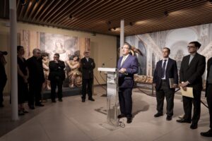 Antonio Pulido inaugura la exposición SPLENDOR LAPIDIS. Trabajos de restauración en la Iglesia del Sagrario de la Catedral de Sevilla