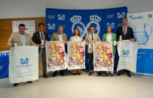 Giahsa y Fundación Cajasol dan botellas reutilizables a hermandades rocieras