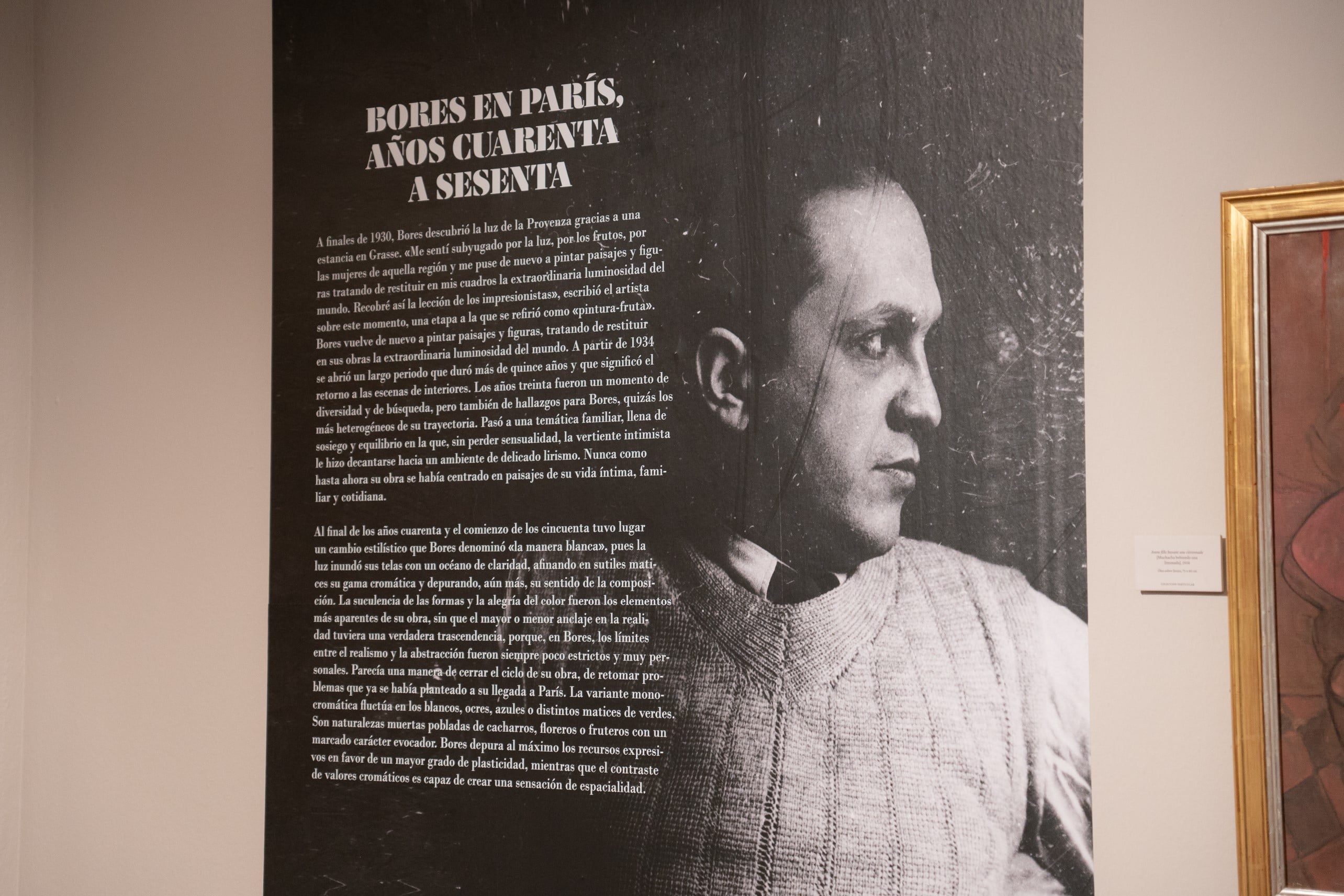 Antonio Pulido inaugura la exposición sobre Francisco Bores en colaboración con la Residencia de Estudiantes