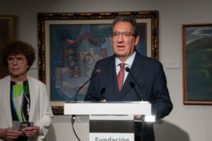 Antonio Pulido inaugura la exposición sobre Francisco Bores en colaboración con la Residencia de Estudiantes