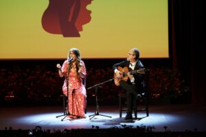 Antonio Pulido en los Premios del Flamenco Cajasol, compromiso con el arte flamenco