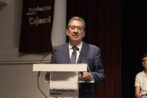 Antonio Pulido, en la entrega de premios Mi libro preferido 2024