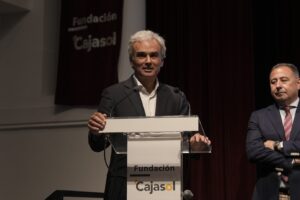 Antonio Pulido, en la entrega de premios Mi libro preferido 2024