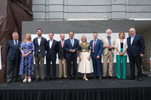 Antonio Pulido en la presentación del proyecto de revitalización económica en Jerez