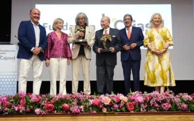 Álvaro Domecq y José Mercé, Premios Tradición de la Fundación Cajasol en Jerez