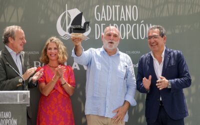 El chef José Andrés, galardonado con el II Premio Gaditano de Adopción
