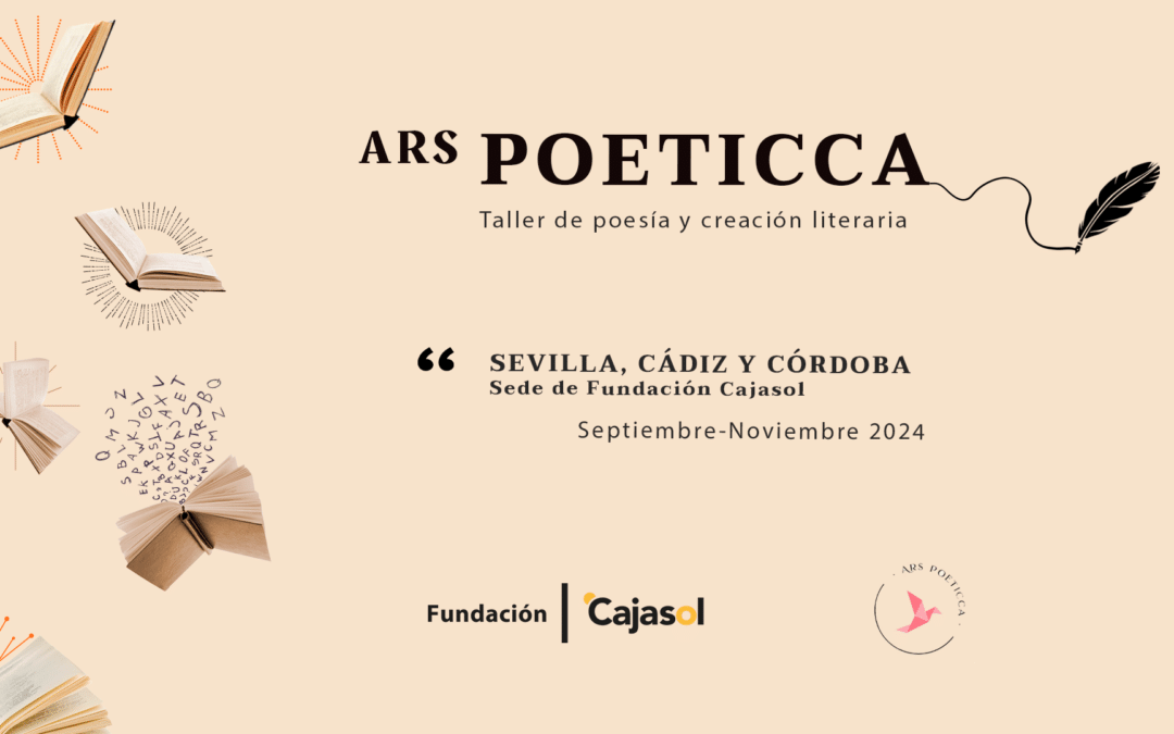 Abierto el plazo de inscripción para los talleres creación literaria ‘Ars Poeticca’