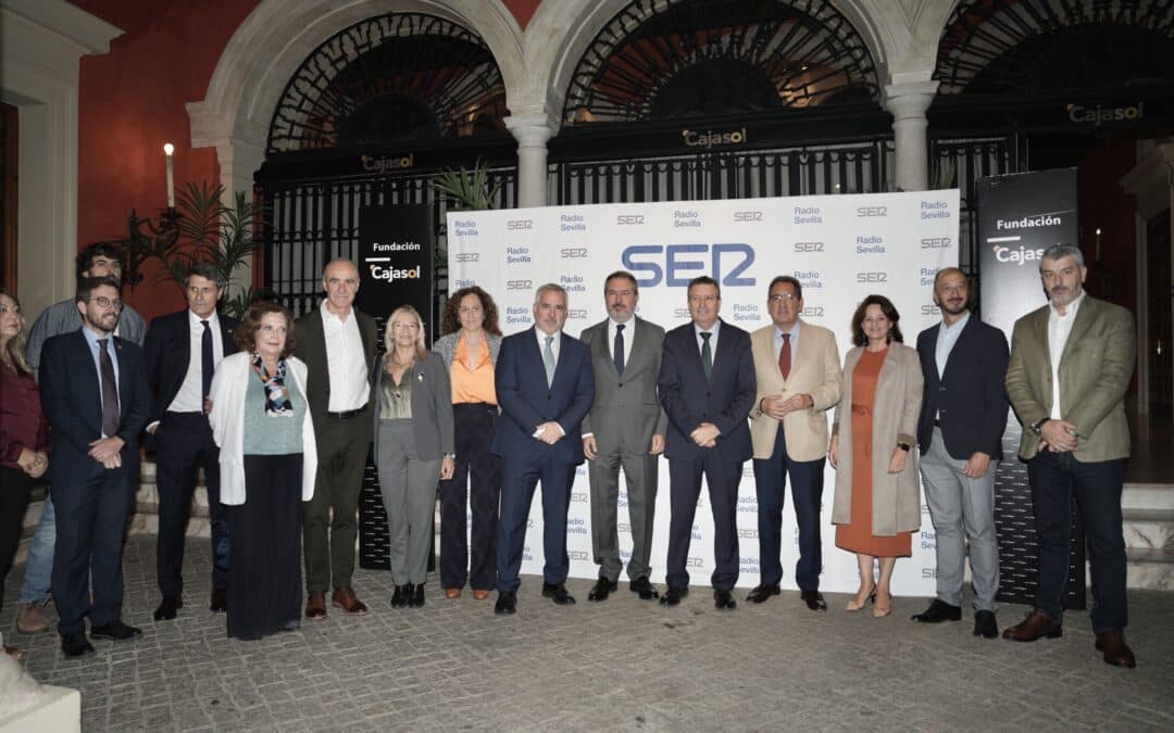 Javier Fernández, presidente de la Diputación de Sevilla, en los Encuentros SER en Fundación Cajasol