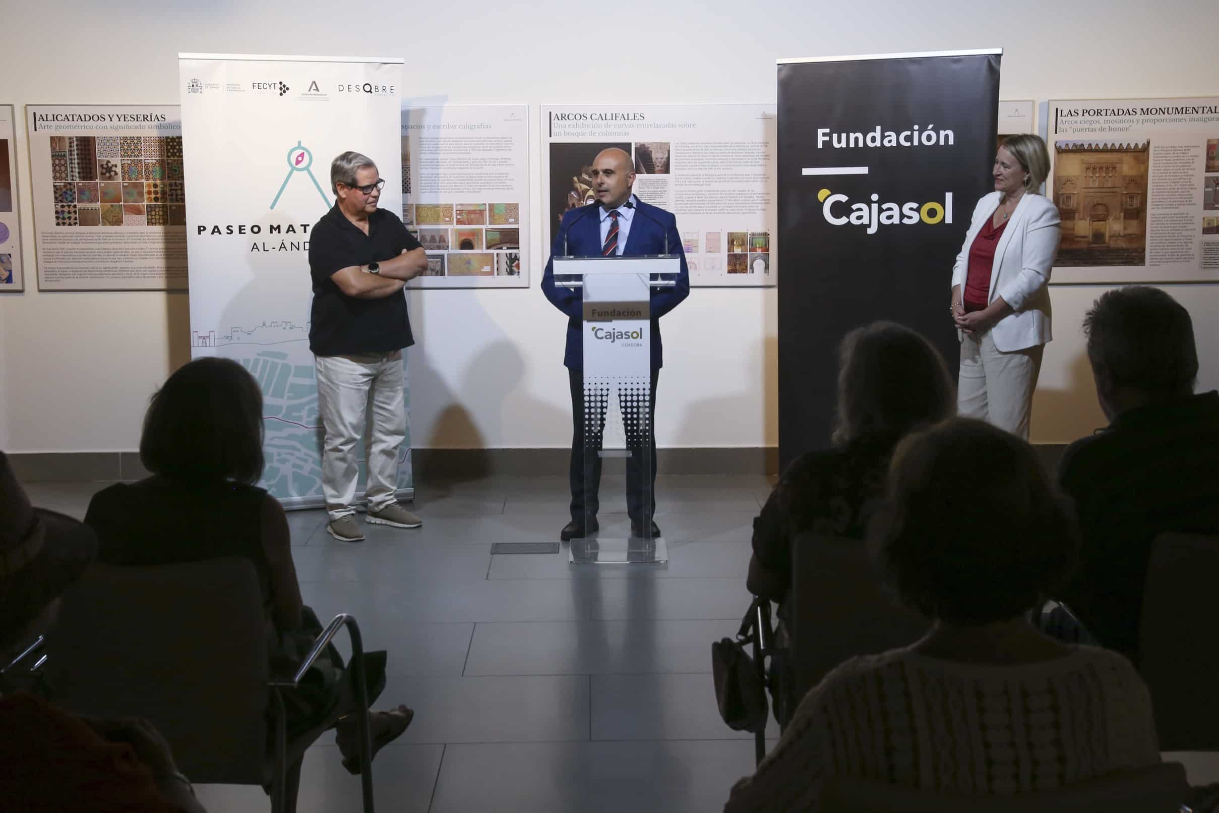 La exposición `Paseo Matemático al-Ándalus´ de Fundación Descubre regresa a Córdoba de la mano de Fundación Cajasol