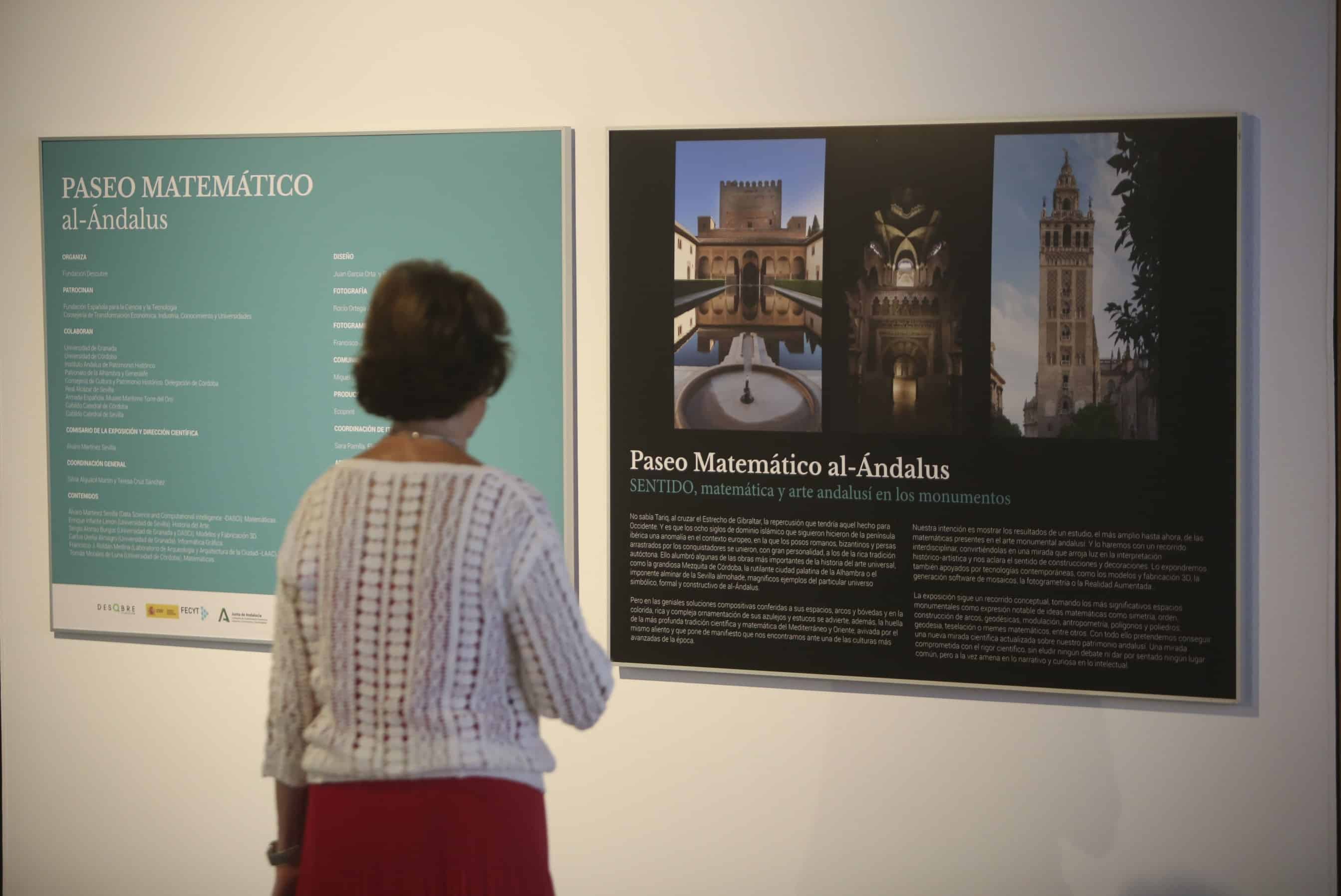 La exposición `Paseo Matemático al-Ándalus´ de Fundación Descubre regresa a Córdoba de la mano de Fundación Cajasol