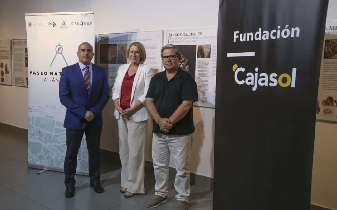 La exposición `Paseo Matemático al-Ándalus´ de Fundación Descubre regresa a Córdoba de la mano de Fundación Cajasol