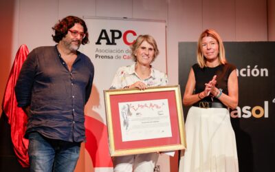 Paloma del Río, XXXIII Premio Agustín Merello de la Comunicación