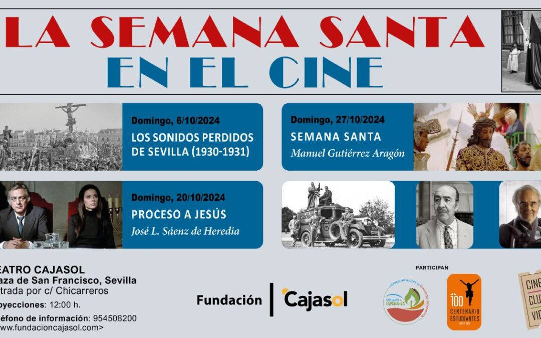 La Semana Santa en el Cine, protagonista de CineClub Vida en octubre