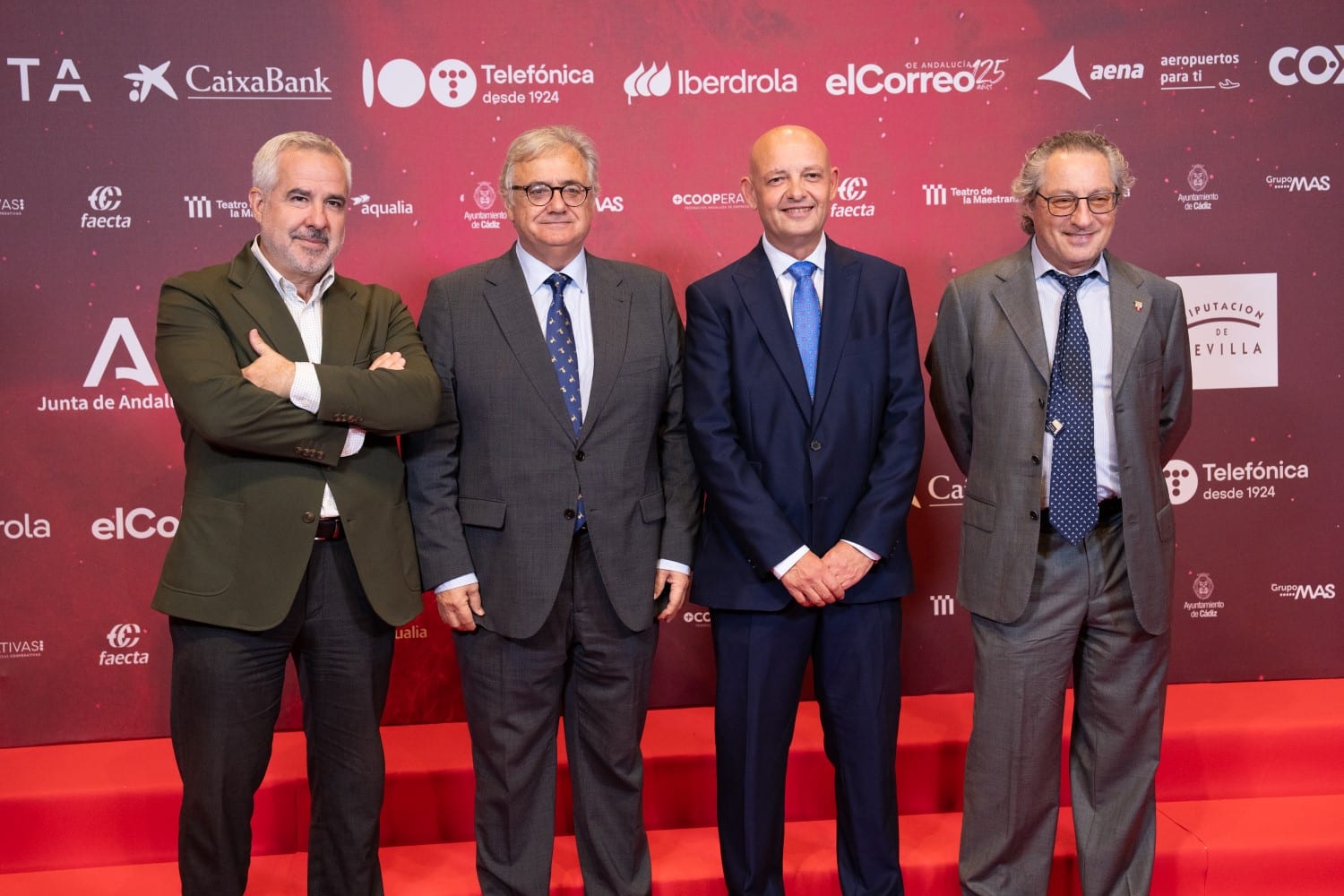 Antonio Pulido en el 125 aniversario de El Correo de Andalucía