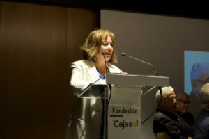 Antonio Pulido en el Homenaje al padre José María Javierre en el centenario de su nacimiento