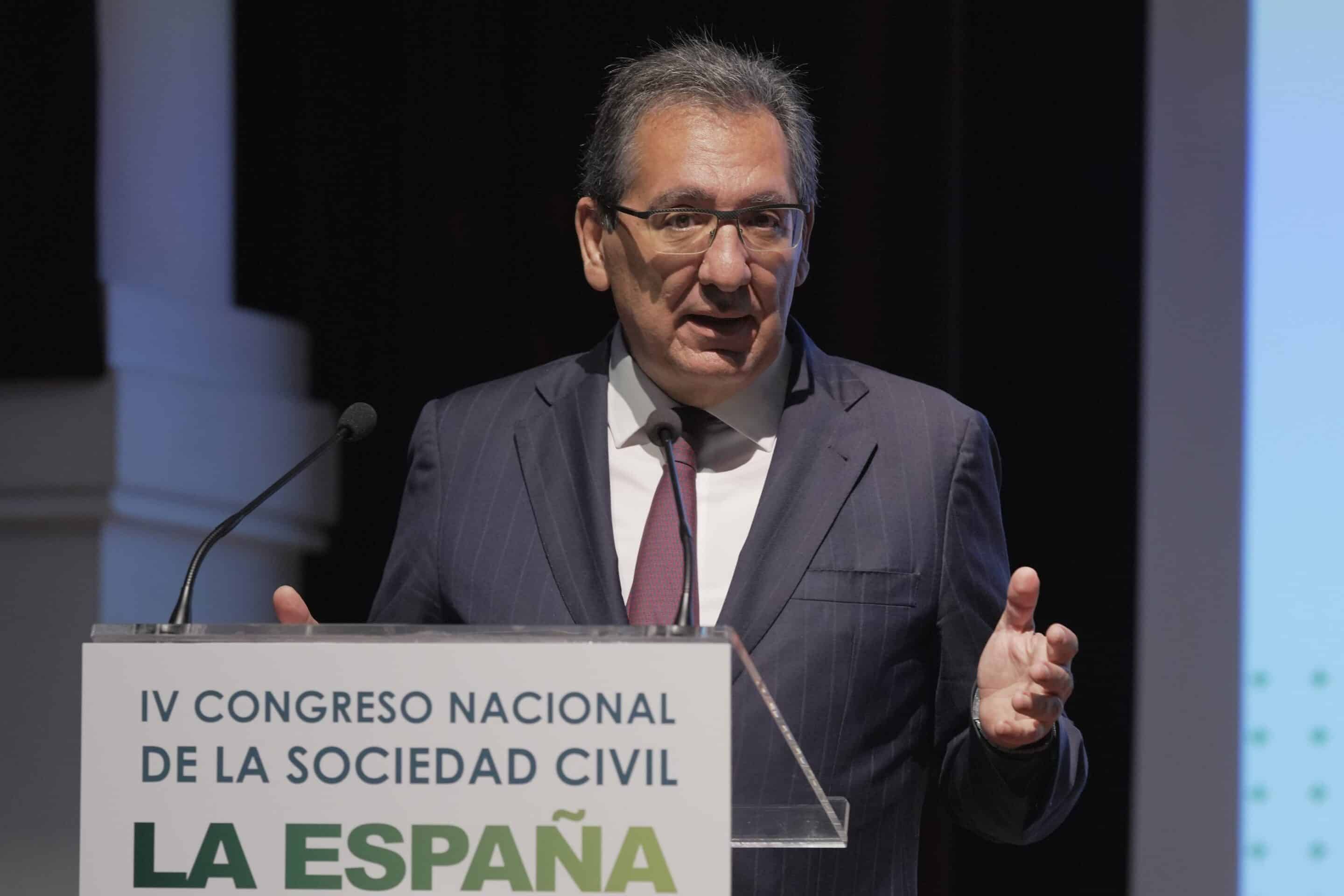 Antonio Pulido en el IV Congreso de la Sociedad Civil 'La España que lidera'