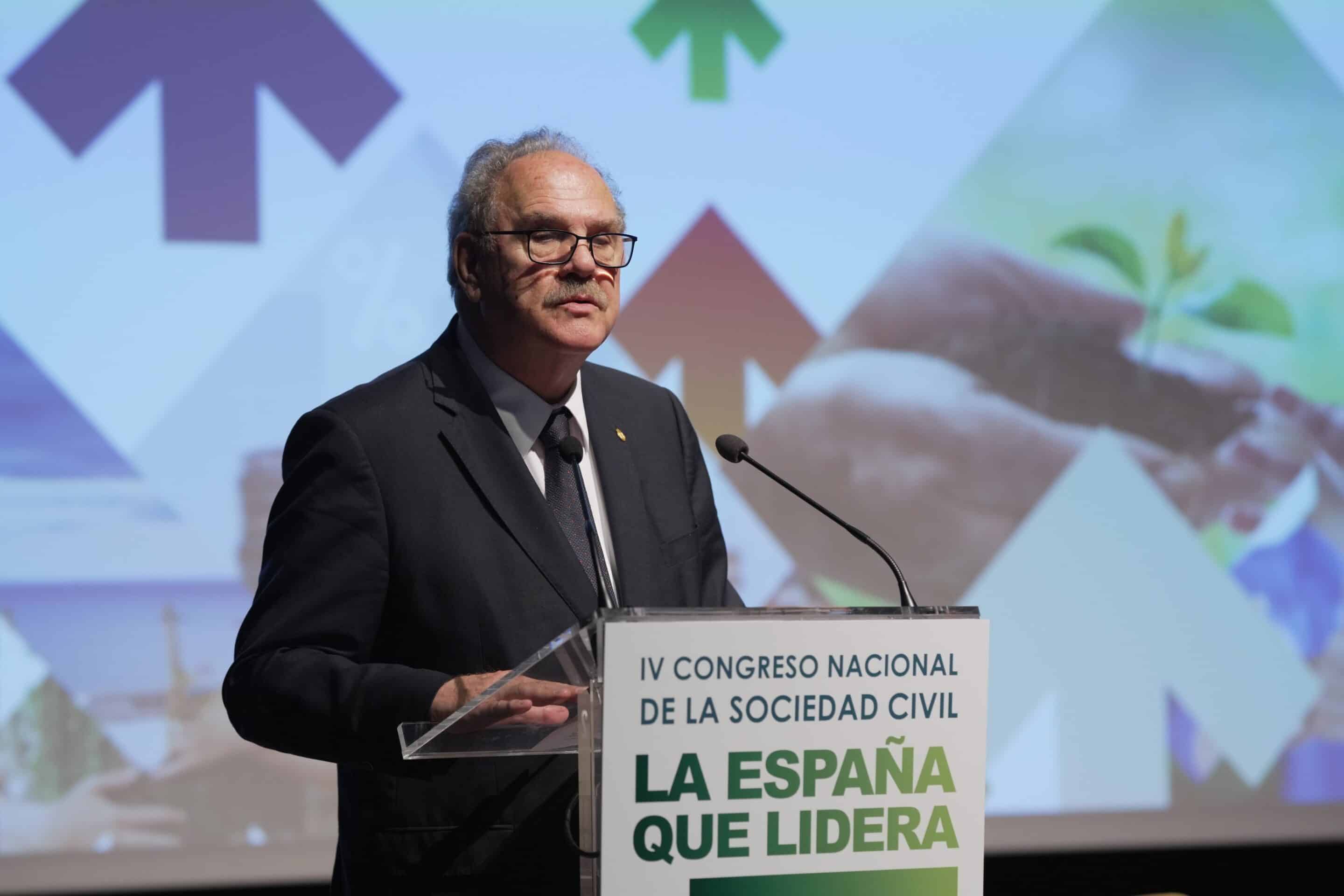 Antonio Pulido en el IV Congreso de la Sociedad Civil 'La España que lidera'