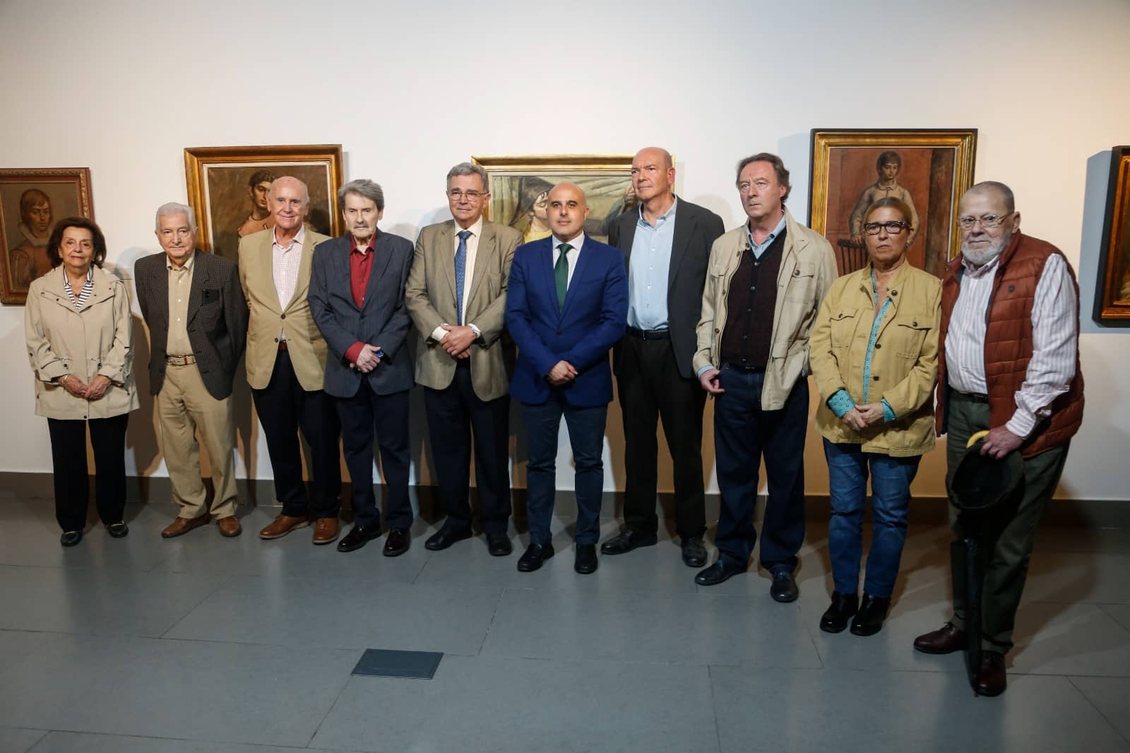 Miguel del Moral. Imagen de Cántico, exposición en Córdoba