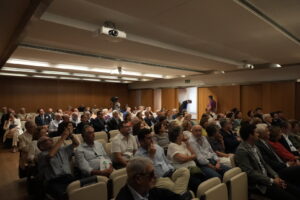 Antonio Pulido en el Homenaje al padre José María Javierre en el centenario de su nacimiento