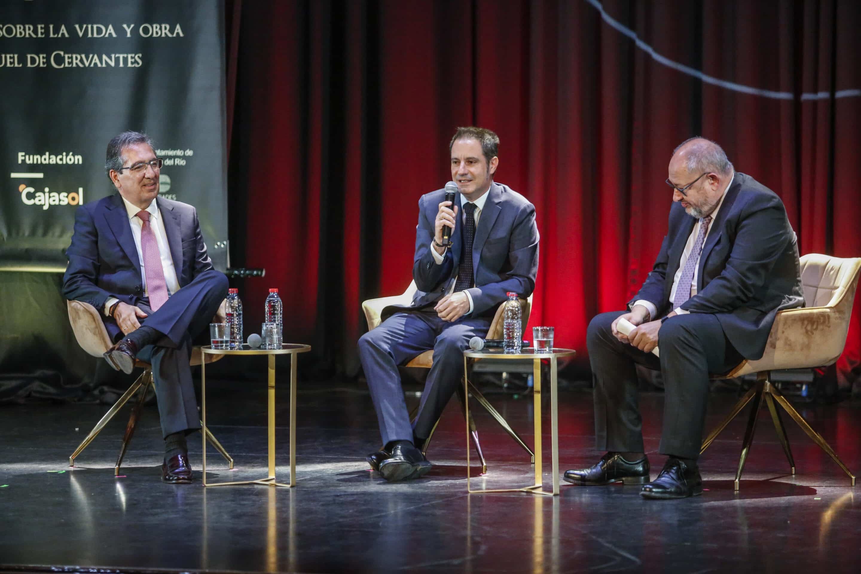 Antonio Pulido en las Jornadas Cervantinas de Castro del Río